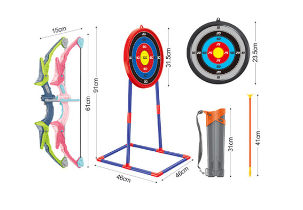 Kids Bow & Arrows Archery Toy Set