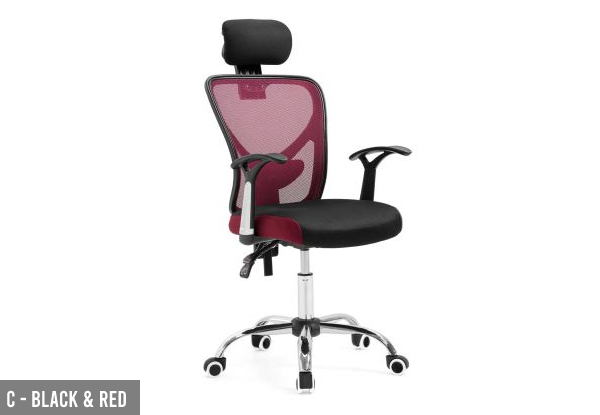 Computer Chair Range - Two Styles & Four Colours Available