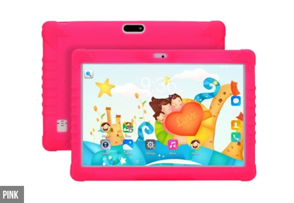 Quadcore Kids Android Tablet & Case - Two Colours Available