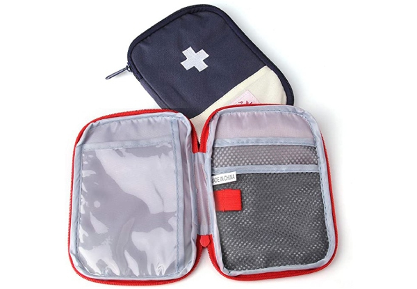 Two-Pack Water-Resistant First Aid Bag
