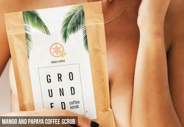 Grounded Body Coffee Scrub with Free Delivery