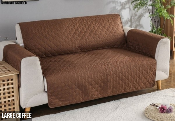 Small Washable Sofa Protector - Two Colours & Option for Large Available