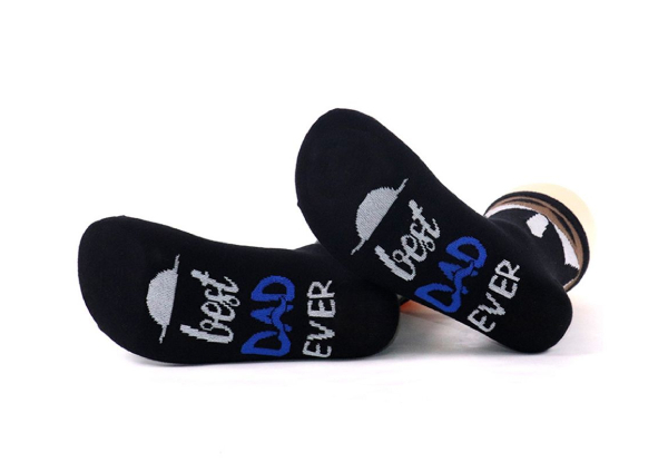 Father's Day Socks - Two Colours & Two-Pack Available