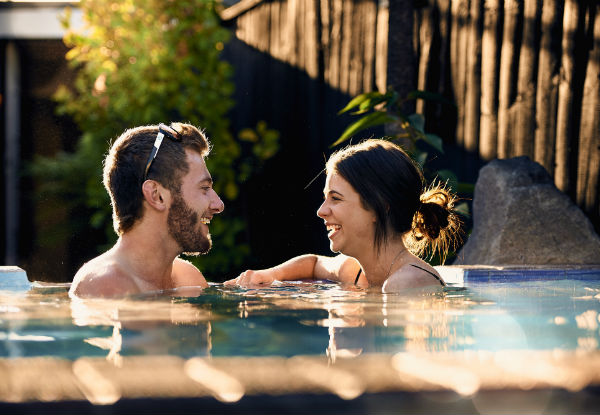 One-Night Rotorua Stay for Two People in an Estate or Designer Room, incl. Breakfast, Late Checkout, WiFi, & More - Option for Two Nights Available