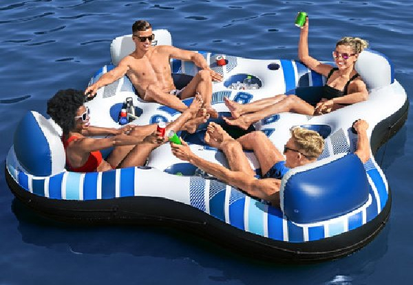 Bestway Four-Person Inflatable Watersport Floating Island