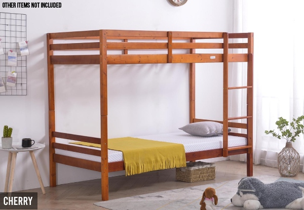 New Lyn Bunk Bed Frame - Two Colours Available