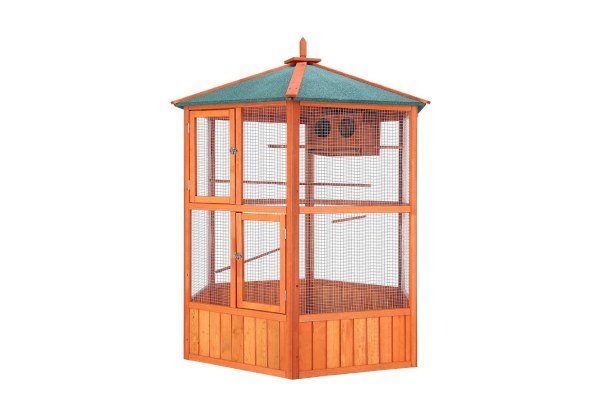 XL Wooden Bird Cage Aviary