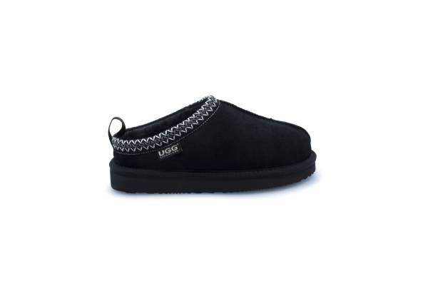 Ugg Roughland Water-Resistant Tassie Suede Sheepskin Moccasin Slippers -  Available in Two Colours & Six Sizes