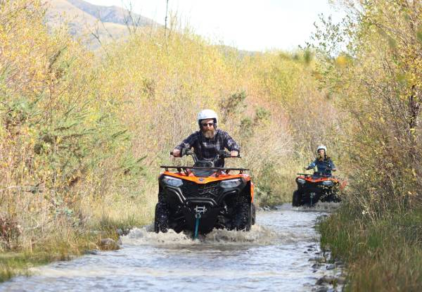 Premium Power Steering Quad Bike Experience in Hanmer Springs for One Adult