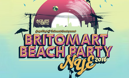 $39 for an Earlybird Ticket to 2015/2016 New Year's Eve Party at Britomart (value up to $120)
