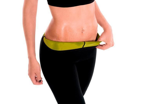 Hot Thermo Neoprene Sauna Leggings Shapewear - Three Sizes Available