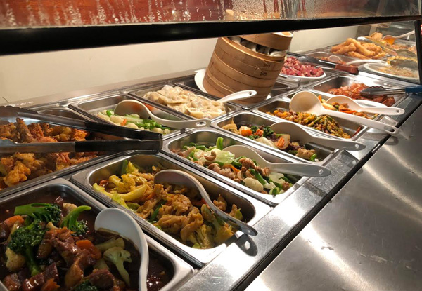 Chinese Buffet Dinner for Two People - Options for up to Six People - Valid Wednesday to Saturday