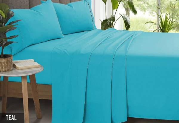 2000TC Super Soft Bamboo Microfibre Sheet Set - Available in Six Colours & Four Sizes