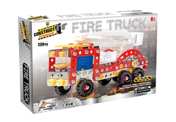 239-Piece Construct-It Kids Toy Truck - Two Options Available