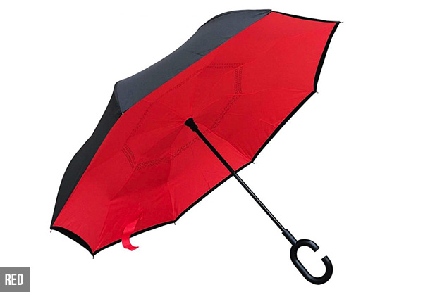 Double Layer Reverse Umbrella - Two Colours Available