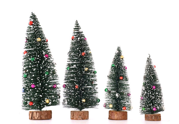 Artificial Mini Xmas Tree Range - Four Sizes Available with Free Delivery