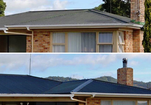 From $1,499 for a Full Iron or Colour Steel Roof Paint incl. a Full Waterblast, Gutter Clean & Two Top Coats with a Colour of Your Choice