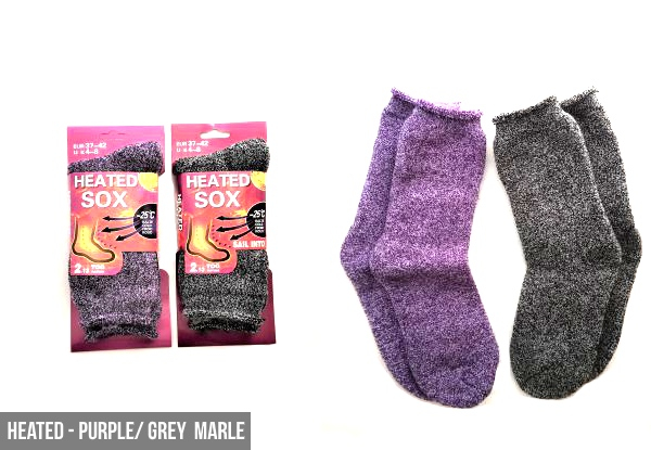 Winter Thermal Socks Range - Two Sizes & Five Styles Available