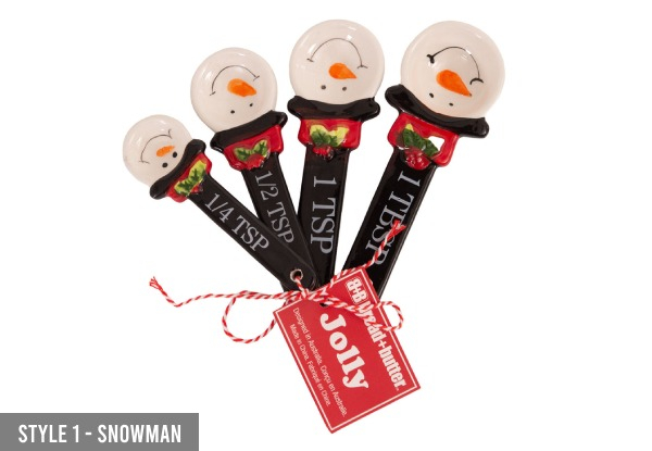 Bread & Butter Four-Piece Measuring Spoons - Three Styles Available - Elsewhere Pricing $44.99