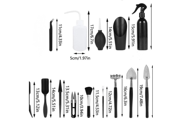 14-Piece Mini Garden Succulent Tool Set