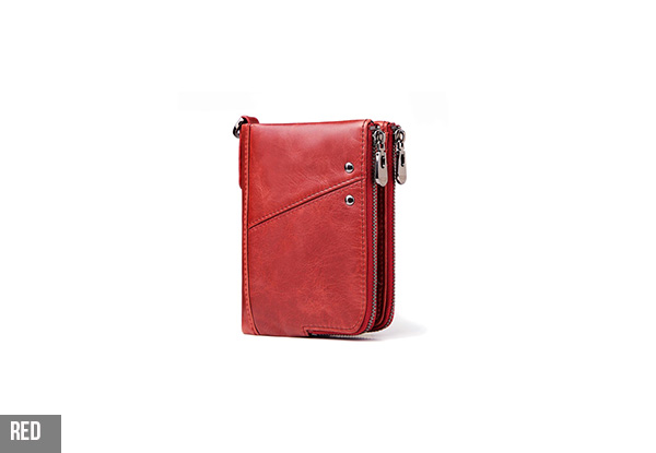 Genuine Leather Wallet with 12 Card Slots- Three Styles Available