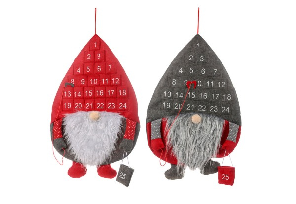 Christmas Countdown Calendar - Two Colours Available