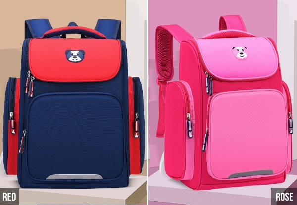 Kids School Bag - Four Colours Available