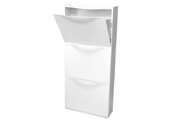 Ikea Trones Shoe Storage - Three-Pack of Stackable, Mountable Cabinets