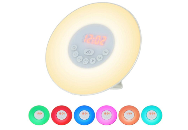 LED Wake Up Light Alarm Clock