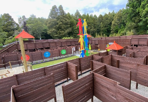 Adult Entry to Wonderworld 3D Maze - Options for Child & Family Entry