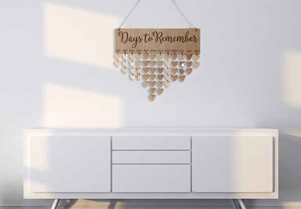 DIY Wooden Calendar - Three Styles Available