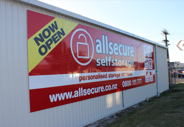 Two Months Storage at All Secure - Napier Location