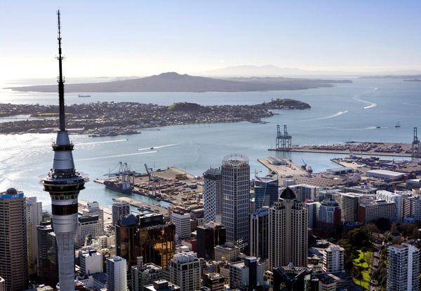 30-Minute Scenic Flight Around Auckland with Options for an Adult or Child