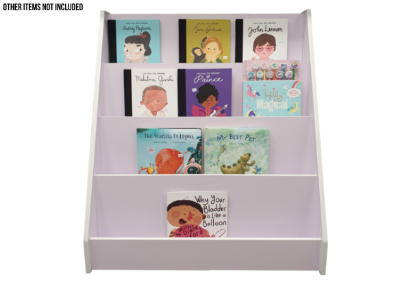 Four-Tier Montessori Bookshelf