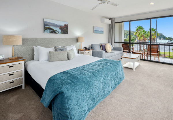 One-Night Tutukaka Stay in a Deluxe Marina View Room for Two People - Option for Two or  Three Nights