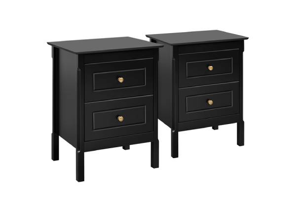 Two-Piece Bedside Table - Two Colours Available