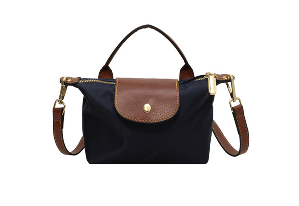 Women's Mini Tote Bag with Shoulder Strap - Available in Three Colours & Option for Two