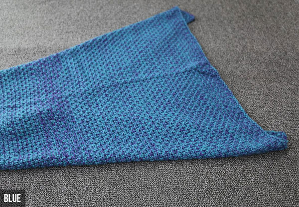 Mermaid Tail Blanket - Two Colours Available