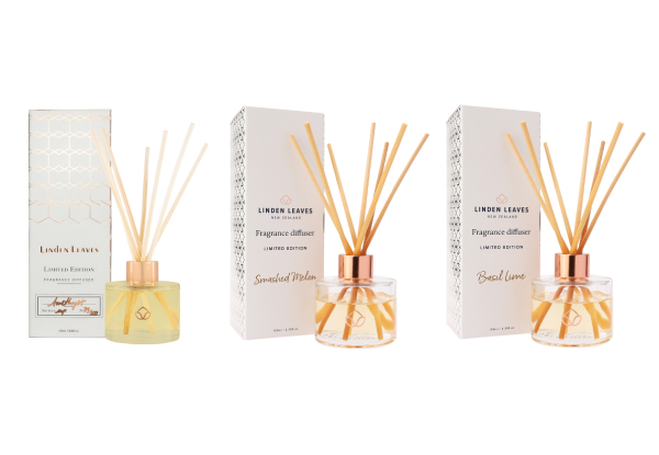 Linden Leaves Limited Edition Diffuser - Three Scents Available