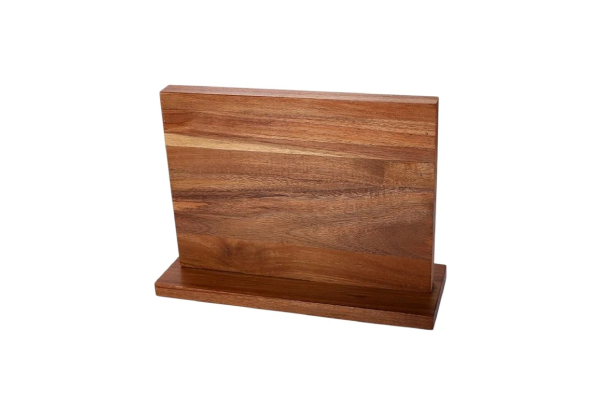 Double-Sided Wooden Magnetic Knife Block Holder