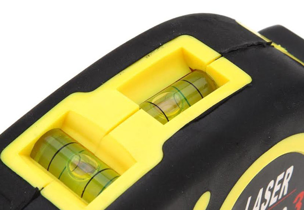 Three-in-One Laser Level Tape Measure