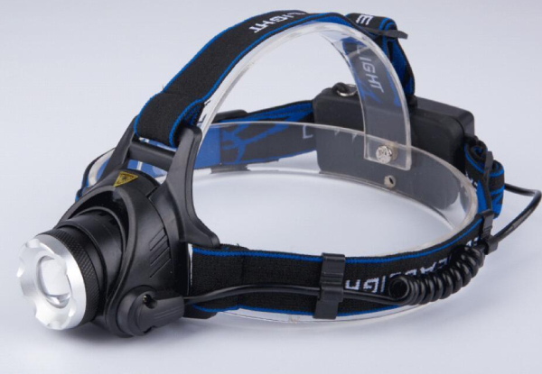 Rechargeable LED Head Torch for Camping