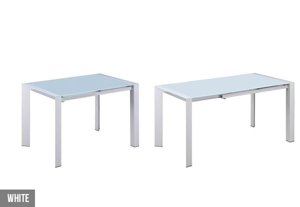 Extendable Table Two Colours O GrabOne NZ Extendable Table Two Colours O GrabOne NZ