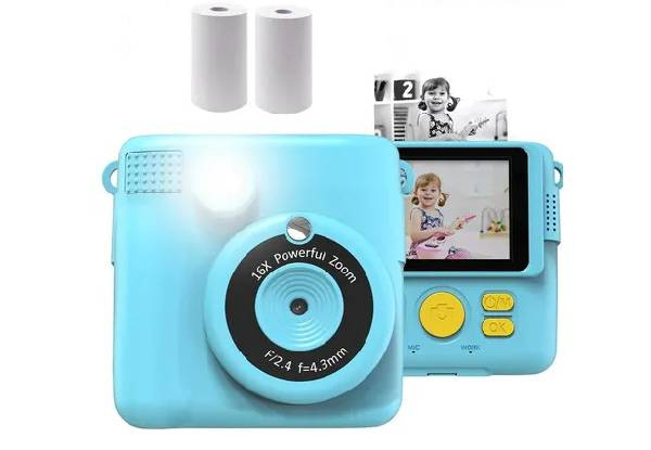 Kids Instant Print Camera - Two Colours Available