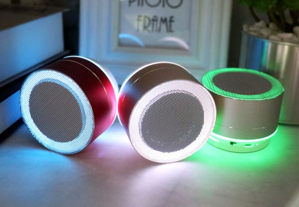 Mini Metal Bluetooth Speaker - Six Colours Available