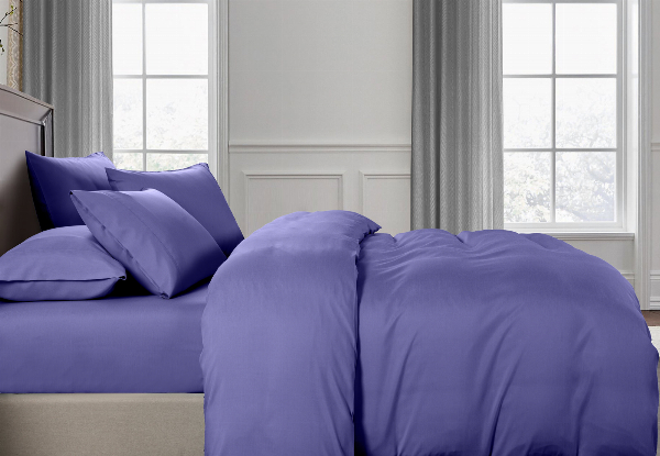 Royal Comfort 2000TC Bamboo Cooling Quilt Cover Set - Available in Four Colours & Three Sizes