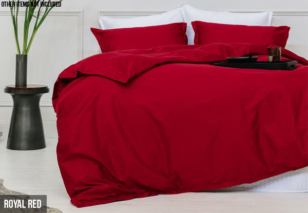 Canningvale Palazzo Royale 1000TC Duvet Cover Sets - Four Sizes & Colours Available incl. Free Delivery