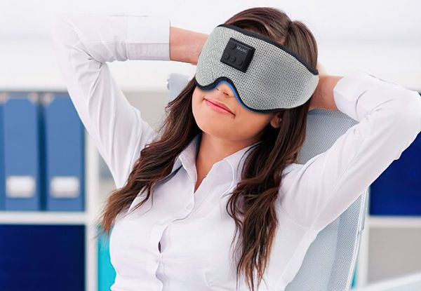 Sleeping Mask with Bluetooth Headphone - Option for Two-Pack