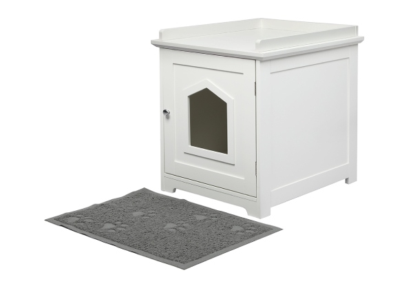 PaWz Fully Enclosed Cat Litter Box