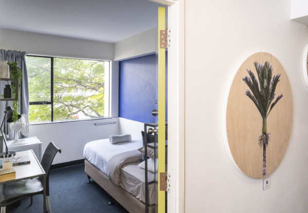 Central Auckland Hostel Stay incl. Free WiFi - Options for One Night or Seven Nights - Shared Dorm or Private Rooms Available - Options to incl. Parking & Gym Access